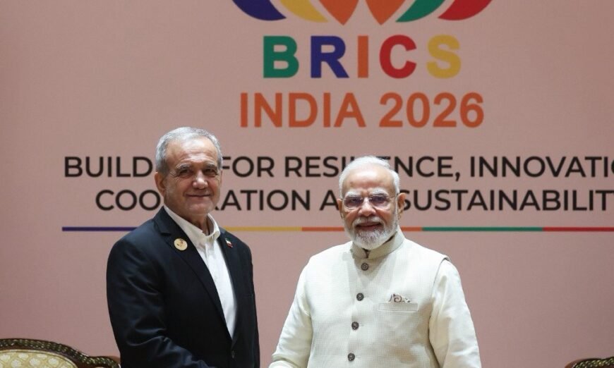 PM Modi meets Iran President