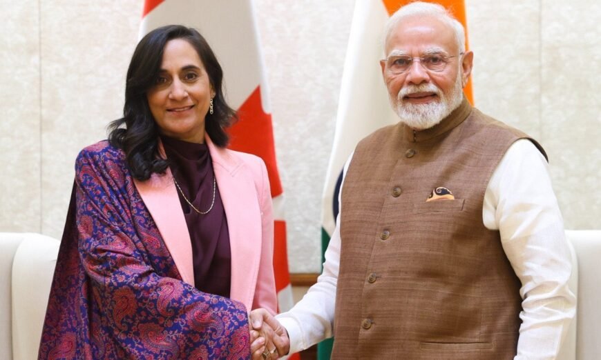 Canadian Foreign Minister meets Prime Minister
