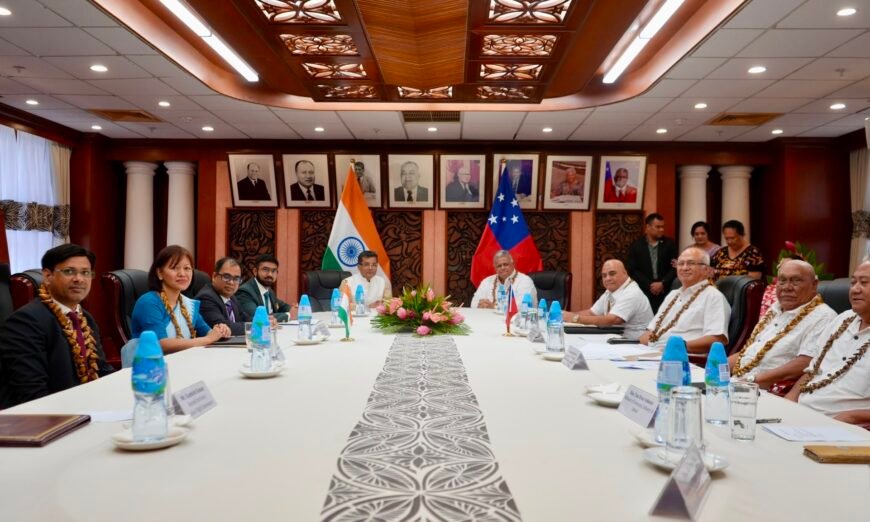Pabitra Margherita visits Samoa and Nauru