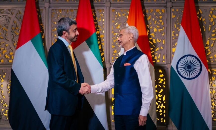 Jaishankar Meets UAE Foreign Minister