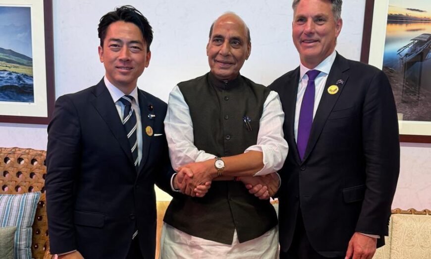India Japan Australia Defence Ministers Meeting